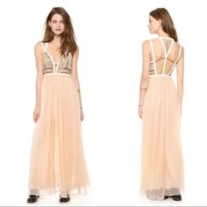 Free People Golden Chalice Maxi Dress